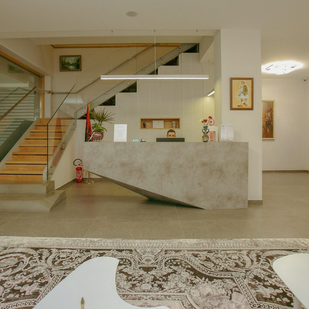 Reception at Perfect Hotel in Vlora