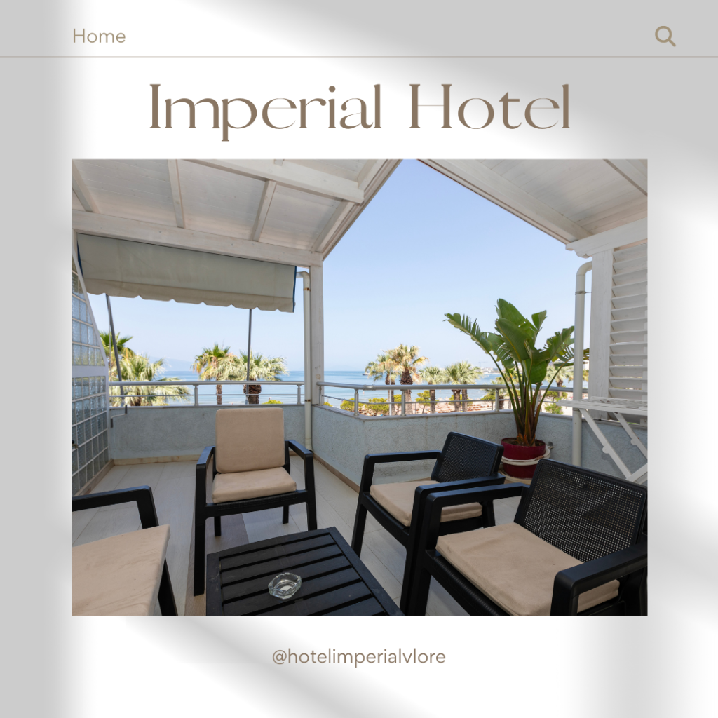 Beachfront Apartment in Vlorë at Imperial Hotel